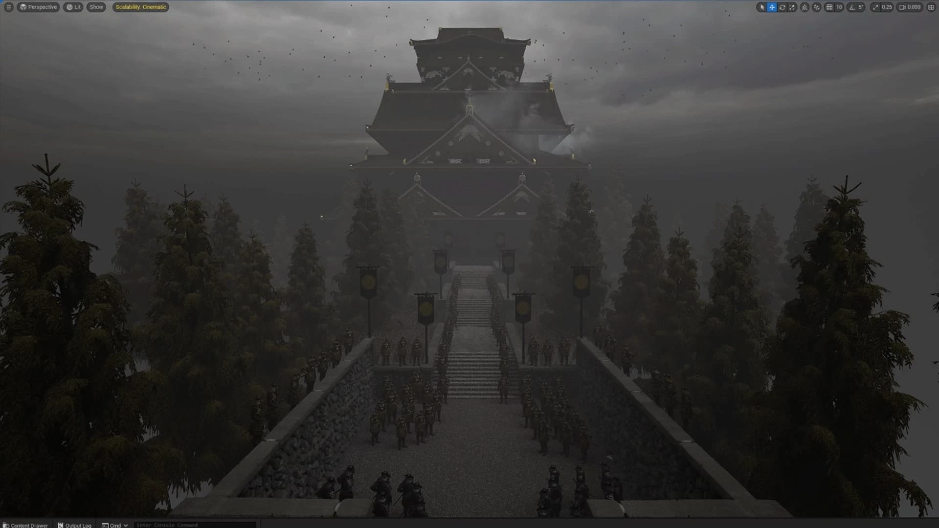 Import assets, build modular environments, and design with layout tools.