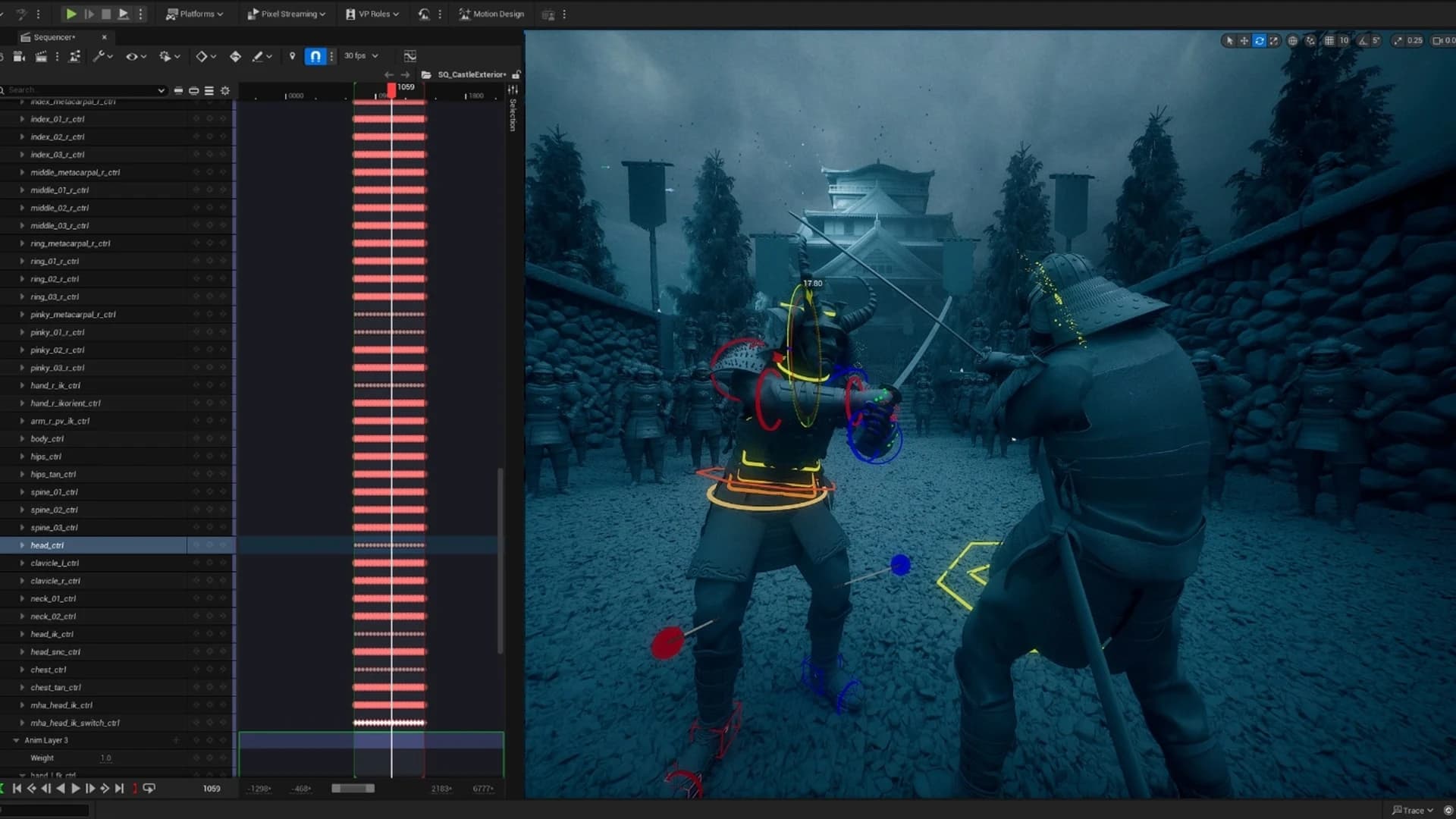 Animate characters, control timing, and sync movement with environments and props.